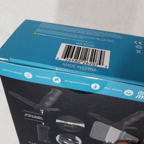 Bower Cold Shoe Mount 360 Degree Pan Top Grip Mini Smartphone Tripod New Sealed - Picture 4 of 9